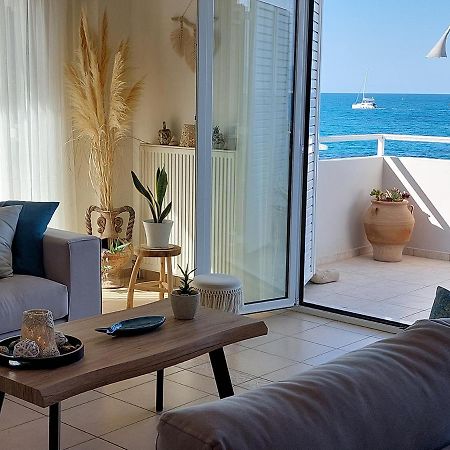 Amazing Beachfront Apartment In Hersonissos Ngoại thất bức ảnh