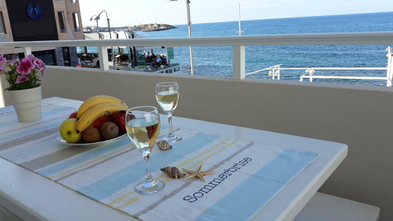 Amazing Beachfront Apartment In Hersonissos Ngoại thất bức ảnh